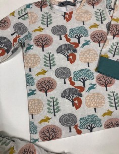 Ağaç Desenli Çocuk Alt Üst... 2