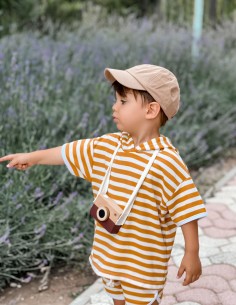 Waffle Kumaş Kapişonlu... 2